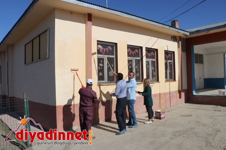 Gönüllü eğitim neferleri köy okullarını güzelleştiriyor - AĞRI6