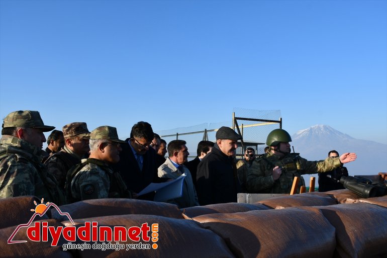 İçişleri Bakanı Soylu, İran sınırında incelemelerde bulundu (2) - AĞRI2