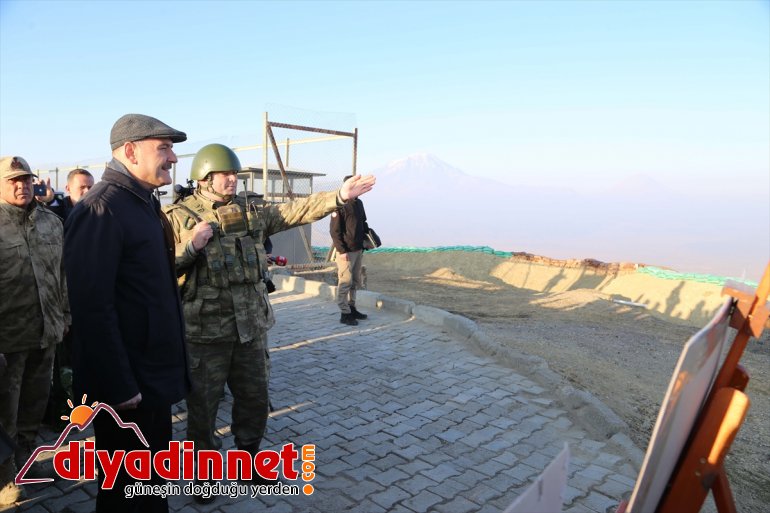 İçişleri Bakanı Soylu, İran sınırında incelemelerde bulundu (2) - AĞRI6