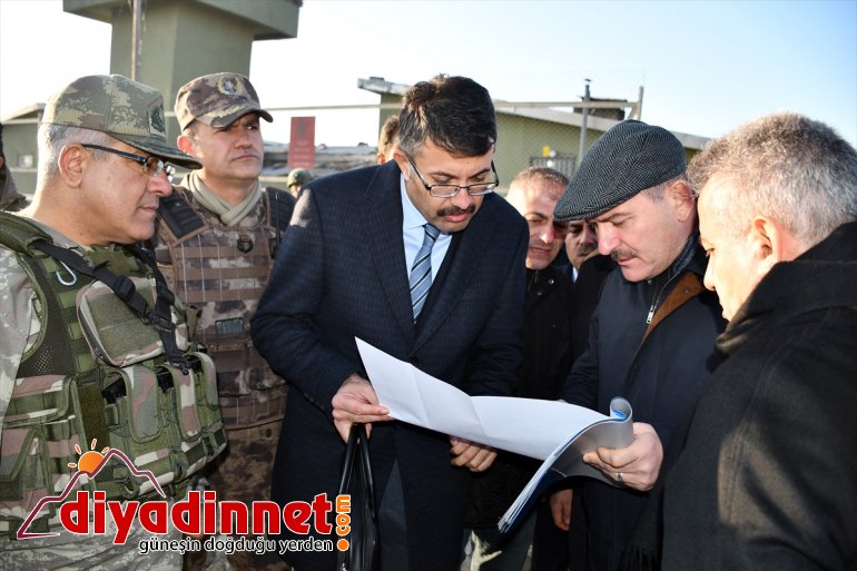 İçişleri Bakanı Soylu, İran sınırında incelemelerde bulundu (2) - AĞRI3