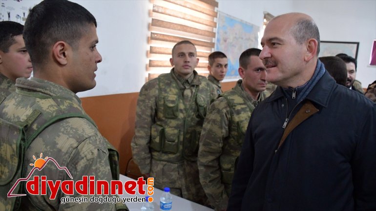 İçişleri Bakanı Soylu, İran sınırında incelemelerde bulundu (2) - AĞRI7