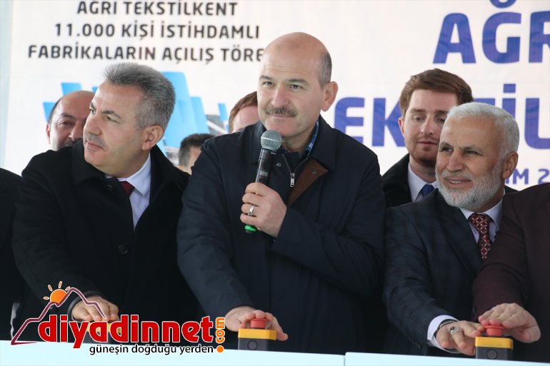 İçişleri Bakanı Süleyman Soylu, Ağrı