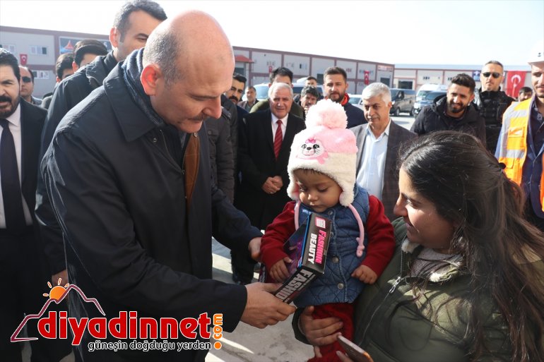 İçişleri Bakanı Süleyman Soylu, Ağrı