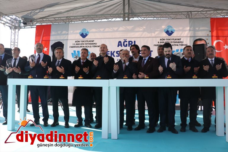 İçişleri Bakanı Süleyman Soylu Ağrı'da