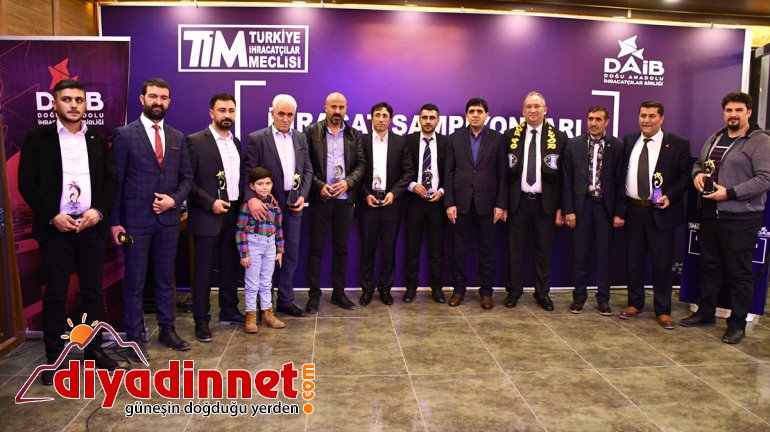 İhracat şampiyonları ödüllendirildi - AĞRI2