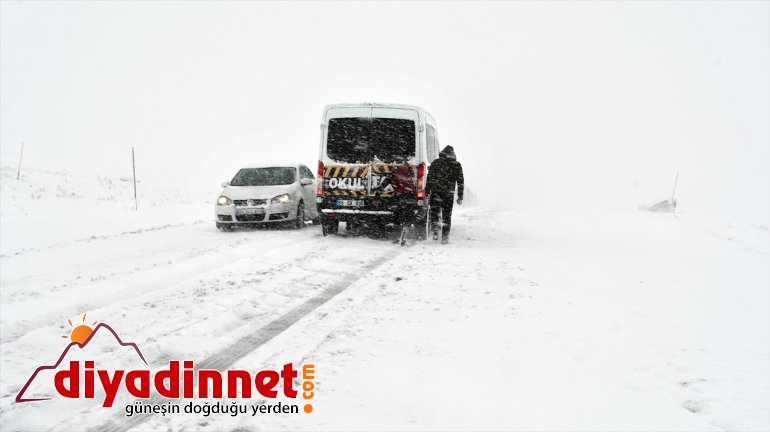 Kar yağışı Tendürek Geçidi