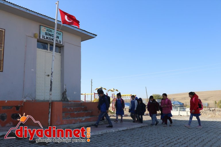 Köy okulunun hem Külkedisi hem de Pamuk Prensesi - AĞRI4