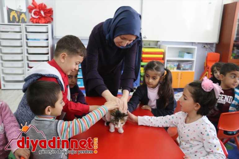 Miniklerin can dostları ile neşeli eğitimi - AĞRI4