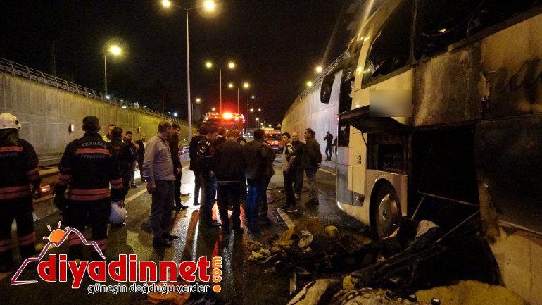 patnos yolcu otobüsü yangın4