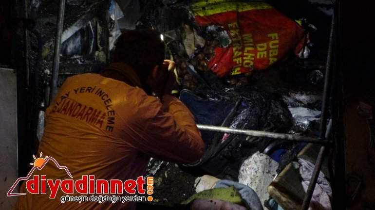 patnos yolcu otobüsü yangın10