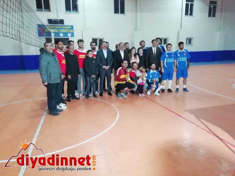 Patnos'ta voleybol turnuvası düzenlendi