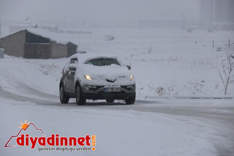 Ağrı da köy yolu ulaşıma kapalı3