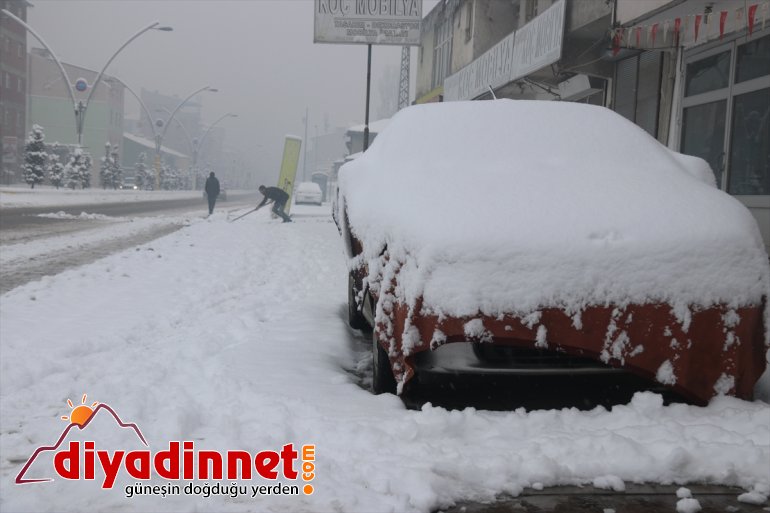 Ağrı da köy yolu ulaşıma kapalı7