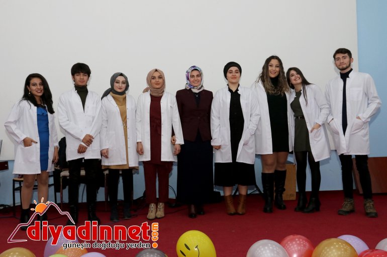 AİÇÜ beyaz önlük giyme töreni2