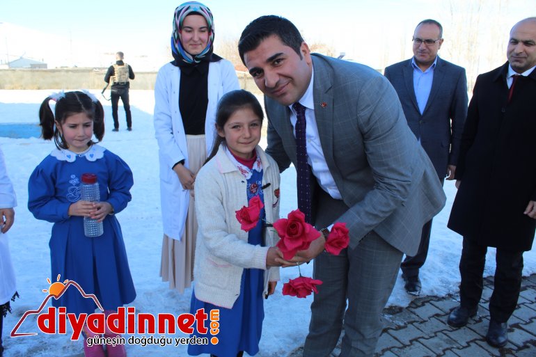 Diyadin Kaymakamı Hasan Doğan Kuşburnu Köyü Ziyareti2