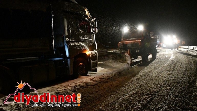 Doğu da ulaşıma kar engeli5