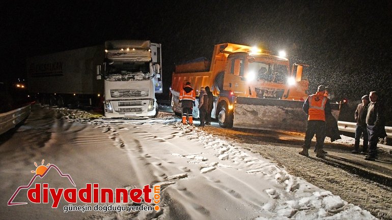 Doğu da ulaşıma kar engeli6