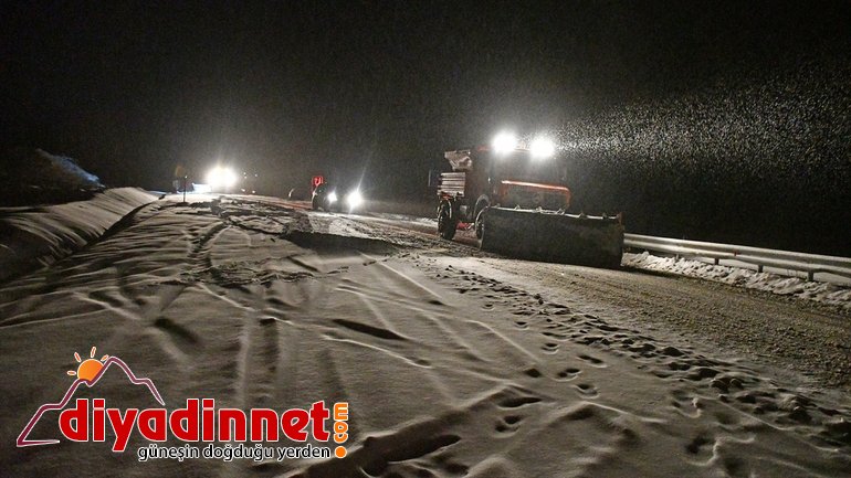 Doğu da ulaşıma kar engeli8