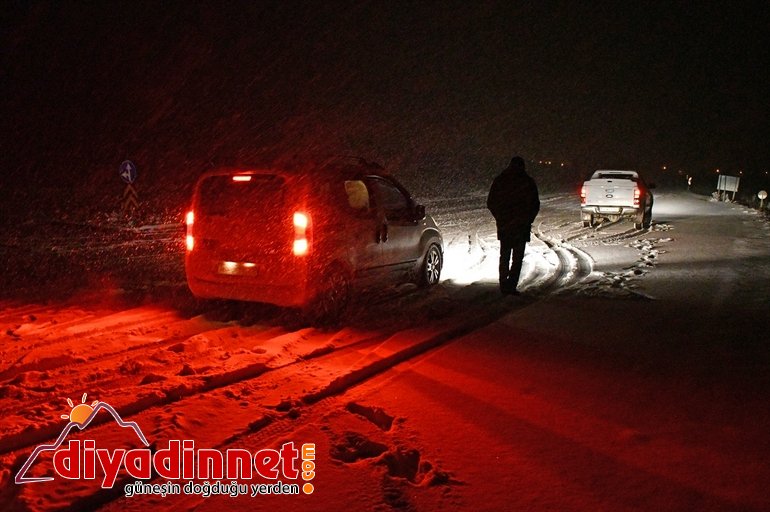 Doğu da ulaşıma kar engeli9