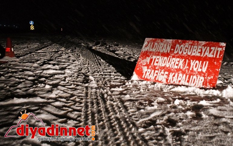 Doğu da ulaşıma kar engeli10