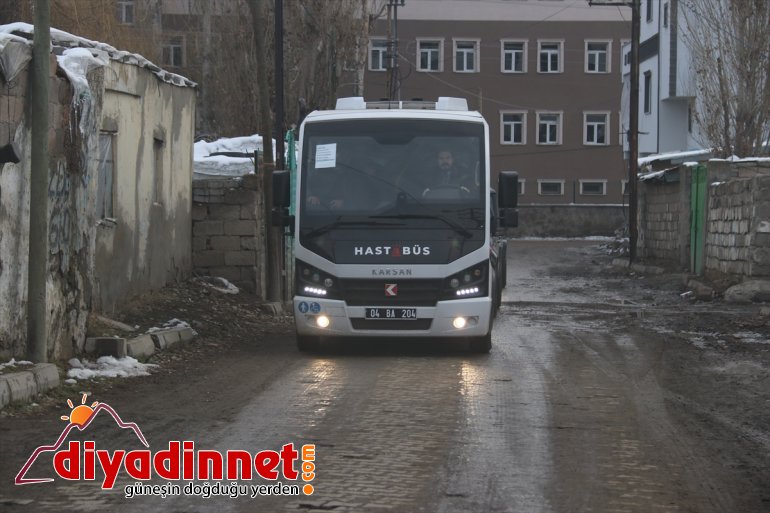 Hastabüsler bir telefonla Ağrı halkının imdadına yetişiyor - AĞRI 3