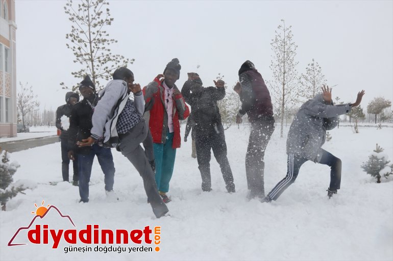 Karla ilk kez Ağrı