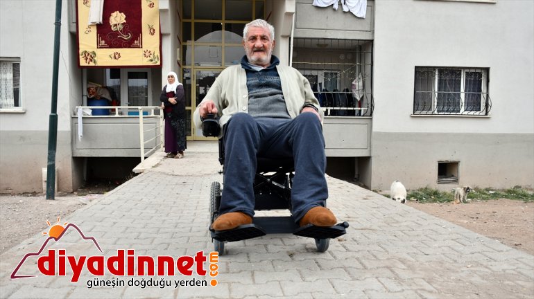 Selçuk dede akülü sandalye desteğiyle dört duvar arasından kurtuldu - AĞRI6