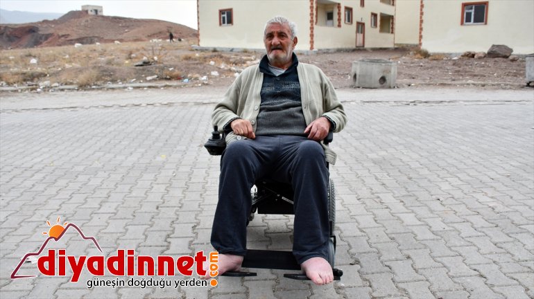 Selçuk dede akülü sandalye desteğiyle dört duvar arasından kurtuldu