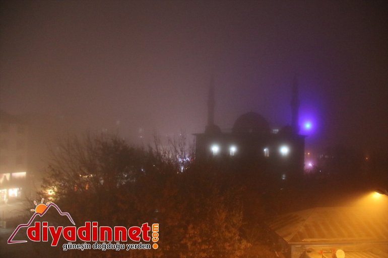 Yoğun sis etkili oluyor - AĞRI 3