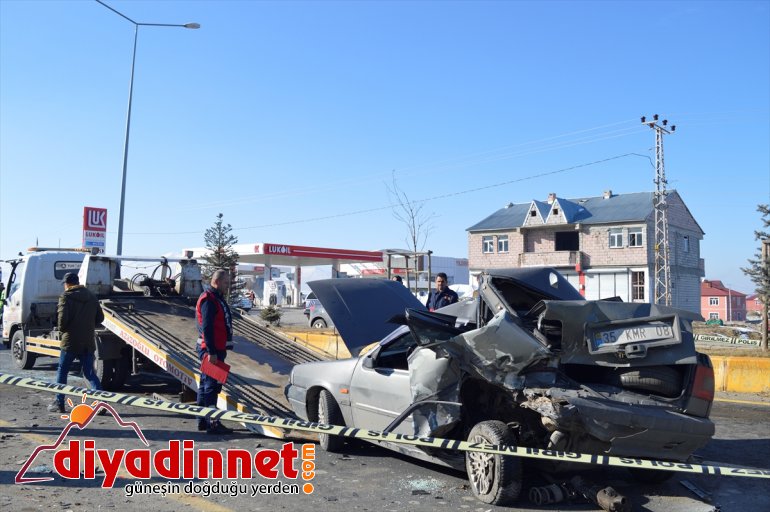 Zincirleme trafik kazası: 2 yaralı - AĞRI2