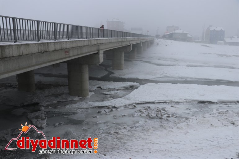 Soğuk hava Ağrı'da etkisini artırıyor