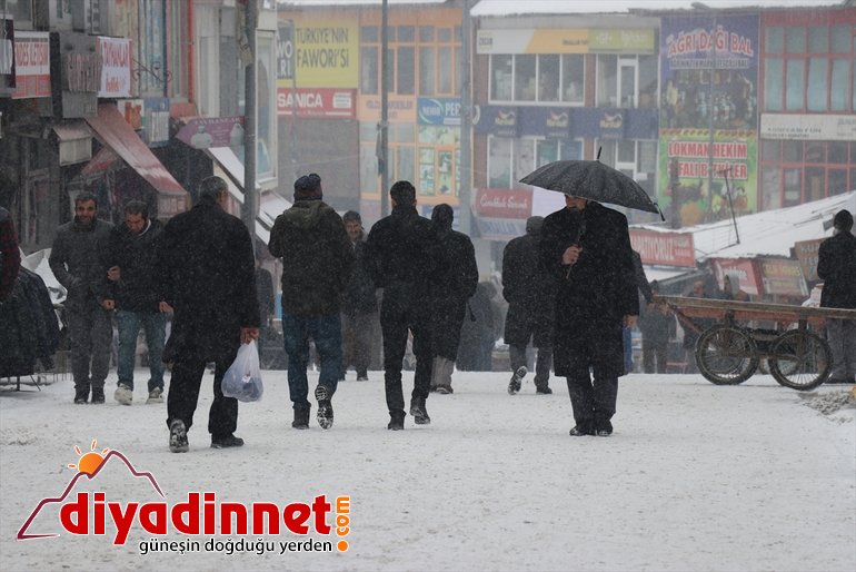 Ağrı da kar yağışı2