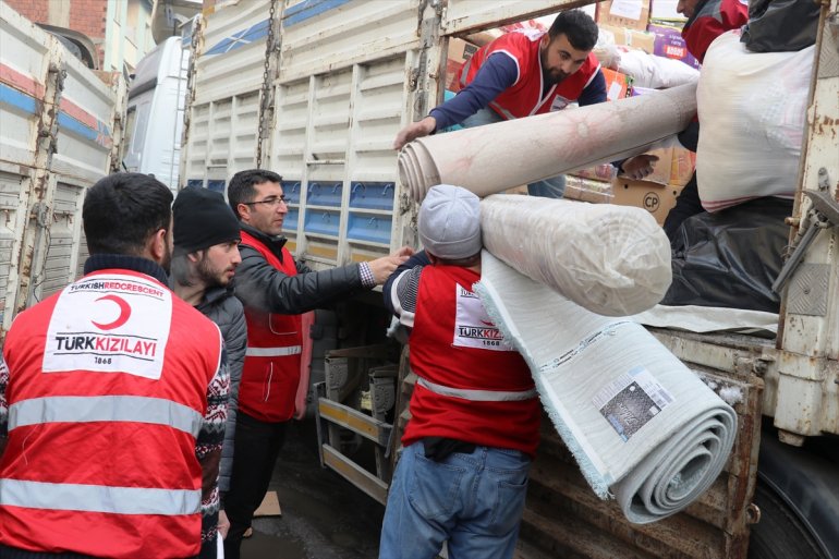 Ağrı dan Depremzedelere3 destek2