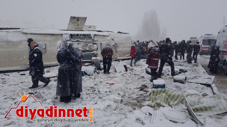 ağrı erzincan yolcu otobüsü devrildi 2si ağır 46 yaralı1