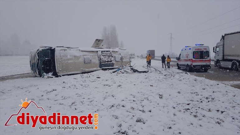 ağrı erzincan yolcu otobüsü devrildi si ağır yaralı5