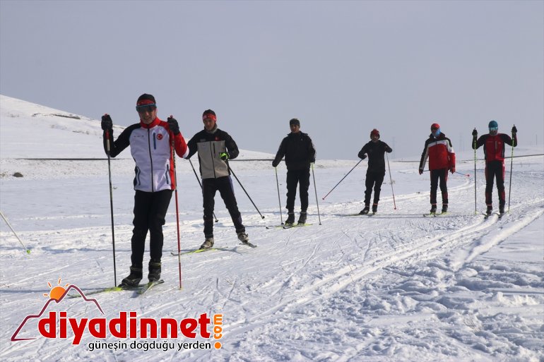 hedefine soğuklar  milli Dondurucu olimpiyat - AĞRI engel olmuyor sporcuların 5