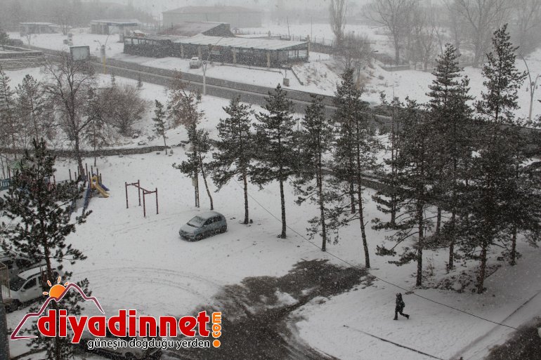 ağrı soğuk hava yerini kar yağışına bıraktı1