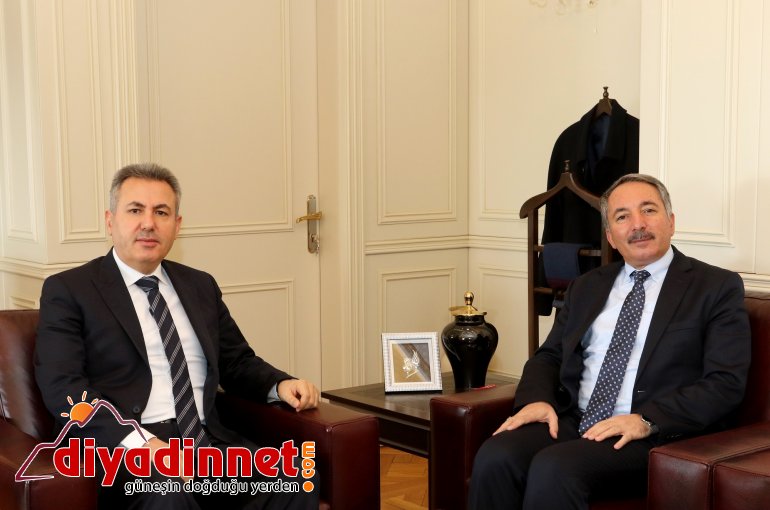 Ağrı Valisi Süleyman Elban’dan, AİÇÜ Rektörü Prof. Dr. Karabulut’a ziyaret