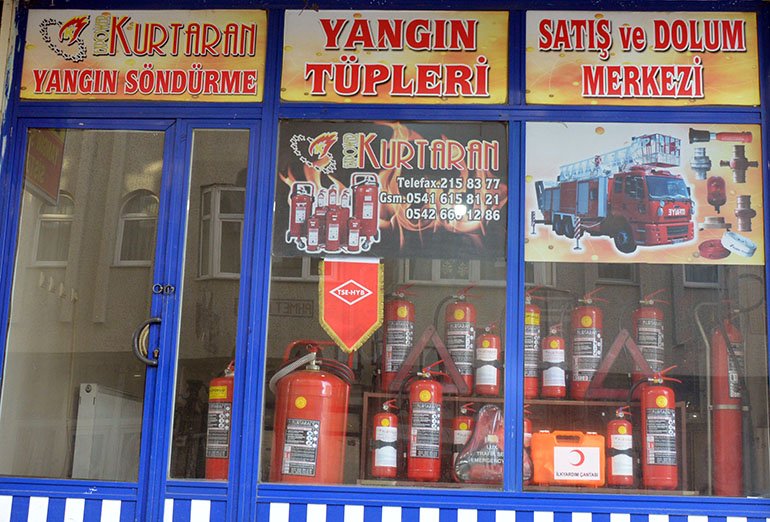 ağrı yangın tüpü dolumu ve söndürme cihazları3