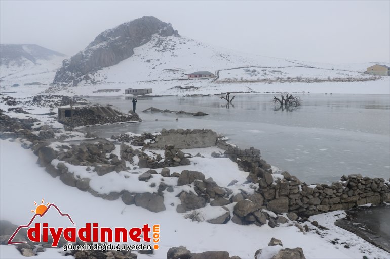 ağrı yazıcı baraj sular çekilince5