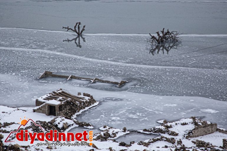 ağrı yazıcı baraj sular çekilince7