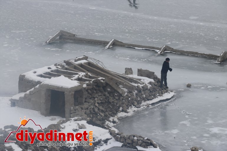 ağrı yazıcı baraj sular çekilince8