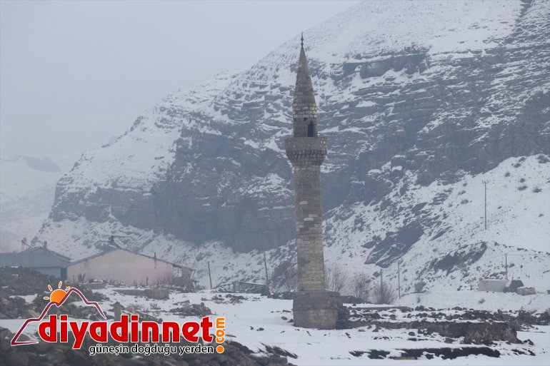 ağrı yazıcı baraj sular çekilince10