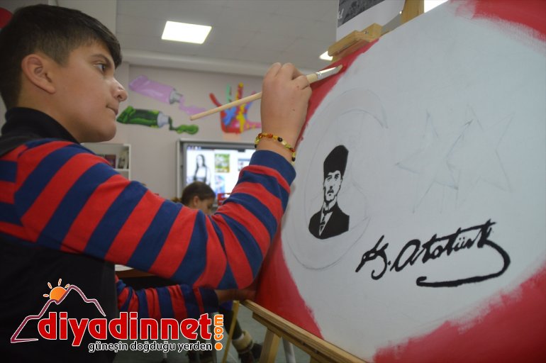 Ağrılı kızlar kaymakamlık desteğinde sanat ile tanışıyor3