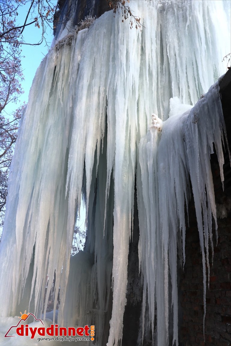 - ve buz tuttu Dere şadırvanlar  AĞRI 10