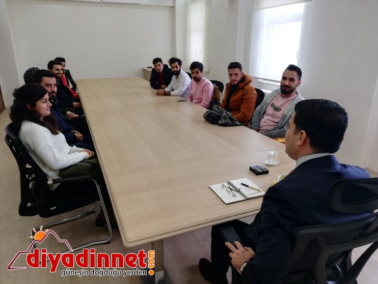 gençlerle buluştu Kaymakam Eleşkirtli Sarı 2