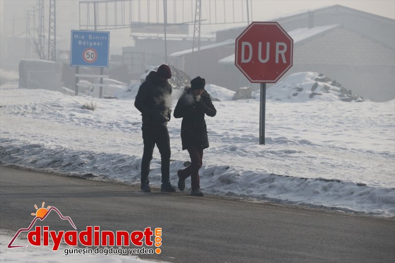 etkisini sürdürüyor dondurucu AĞRI ve Erzurum - Ağrı