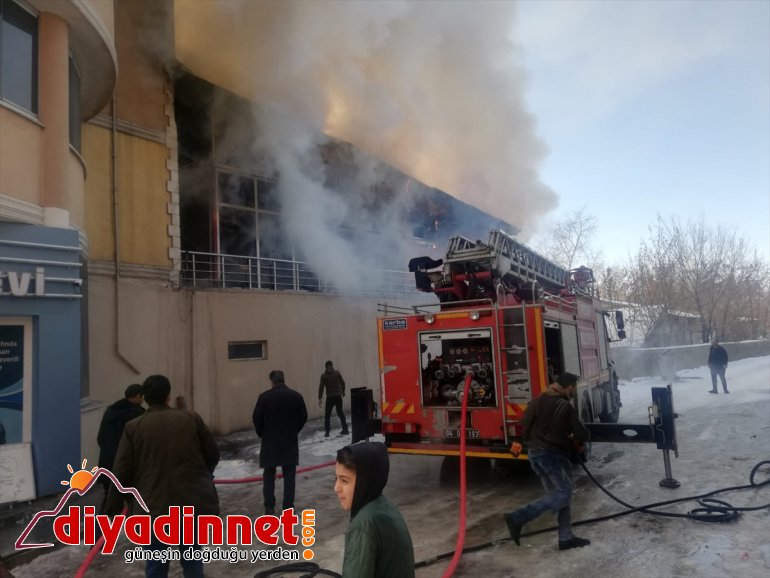 öğretmenevinin yangın çıkan hasara oldu neden restoranında Ağrı