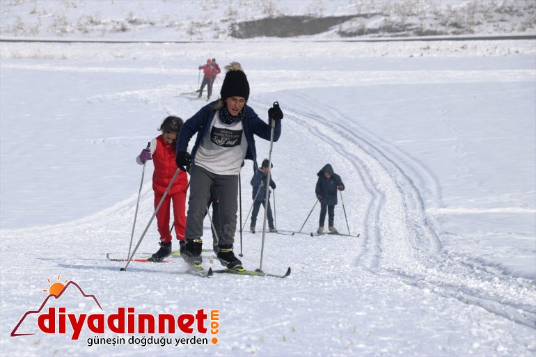 Dondurucu soğuklar - sporcuların olimpiyat olmuyor  AĞRI hedefine milli engel 14