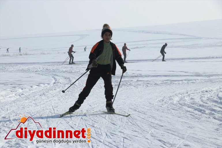 olimpiyat olmuyor - sporcuların hedefine  AĞRI Dondurucu engel soğuklar milli 7